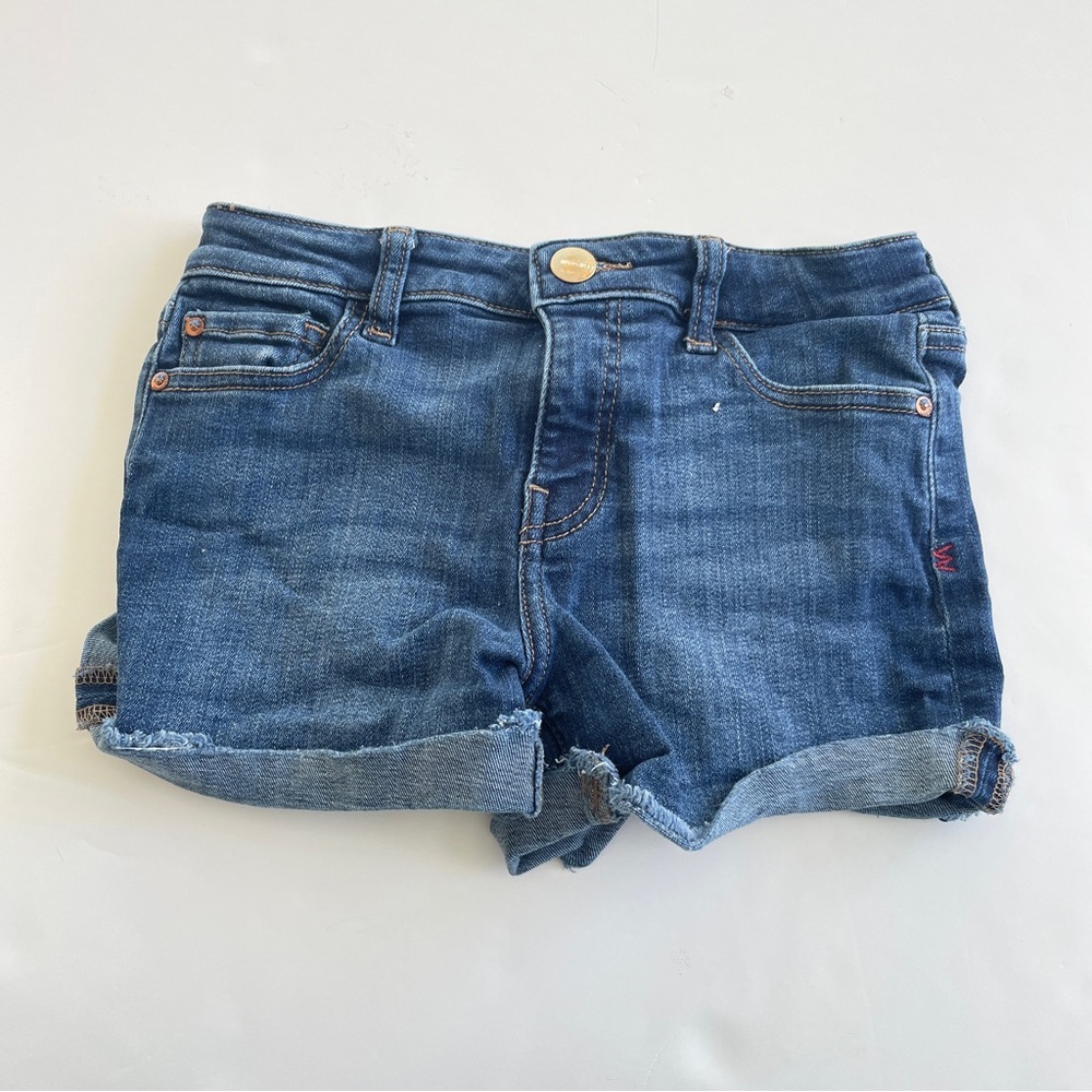 Warp + Weft Koa Shorty Shorts